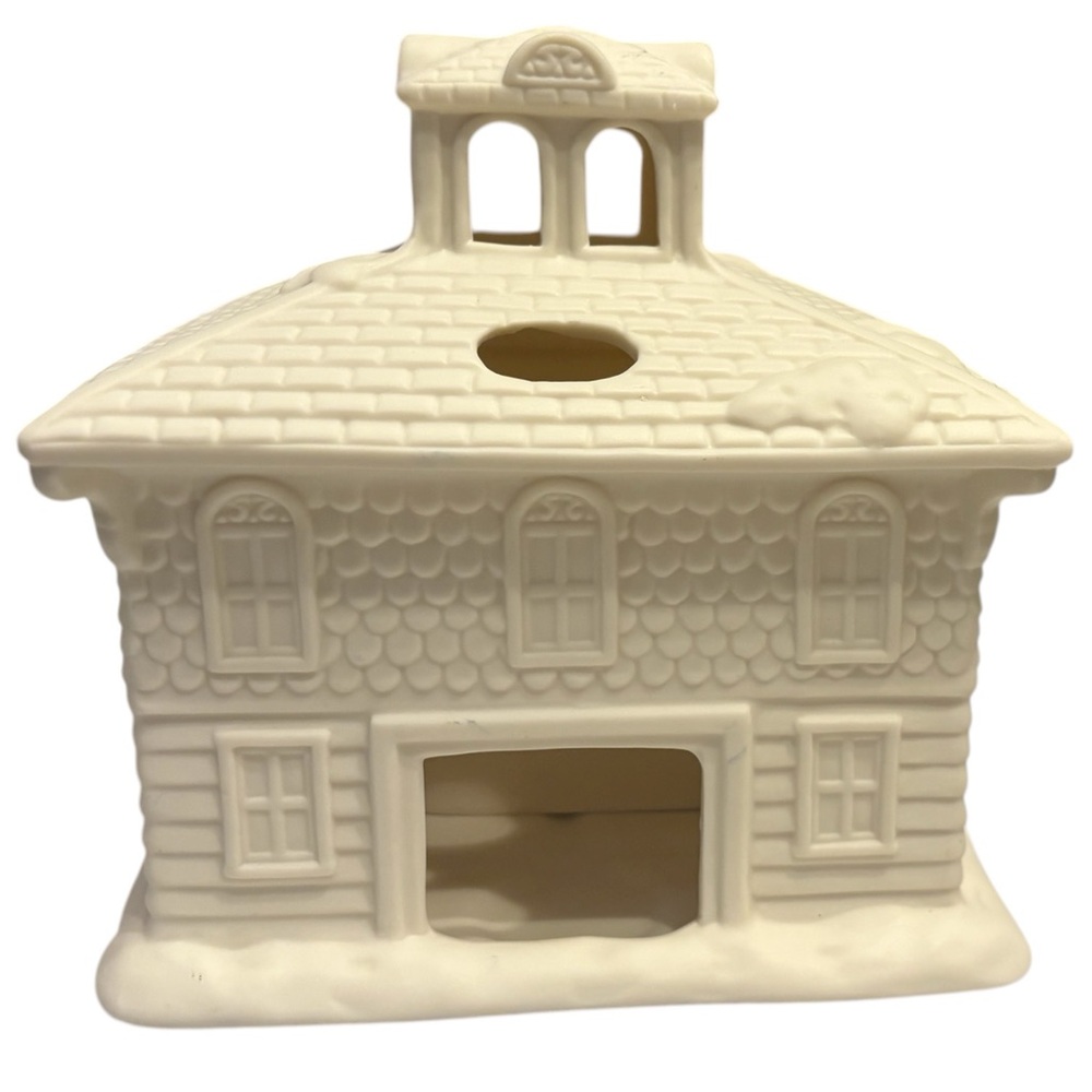 Partylite Victorian Christmas Manor Tea Light Candle House Village Decor P0291 - Picture 3 of 6